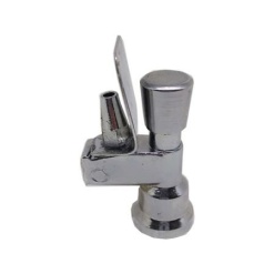 Canilla Para Bebedero Bronce Trefilado Con Protector Bellini