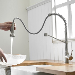 Alternative view of Canilla De Cocina FLG Monocomando Rebatible De Arco Alto