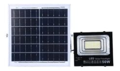 Alternative view of Reflector Led Solar Jardín Con Control 300 Watts