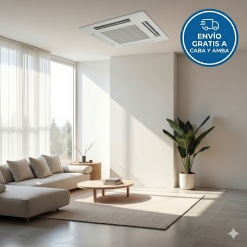 Aire Cassette 18000 On/Off Frigorías: 6 TR Potencia Industrial