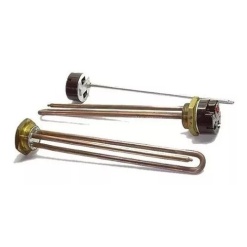 Resistencia de Cobre BeSolar Con Termostato Para Termotanque Solar