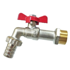 Canilla De Metal Esférica Mariposa 1/2