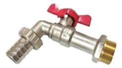 Alternative view of Canilla De Metal Esférica Mariposa 1/2