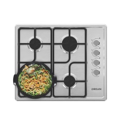 Alternative view of Anafe A Gas Drean 4 Hornallas 60cm AGDR60EIA