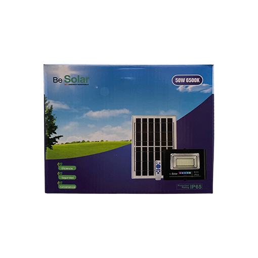 Reflector Led Solar Jardin Con Control 50 Watts - Imagen 7