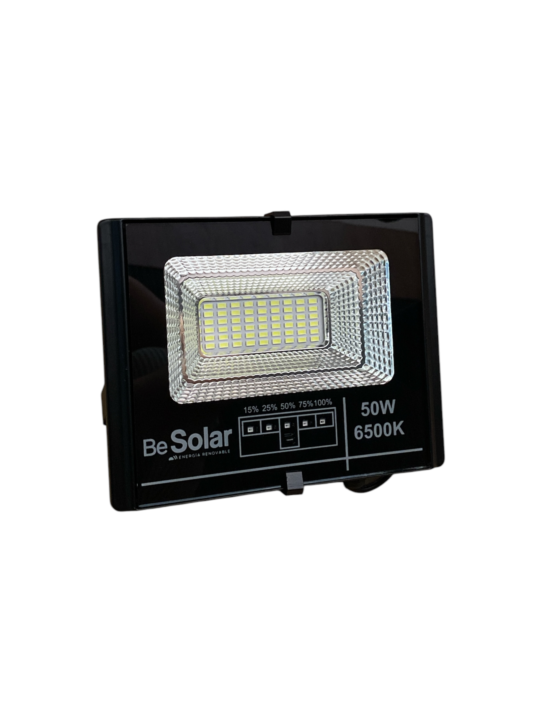 Reflector Led Solar Jardin Con Control 50 Watts - Imagen 2