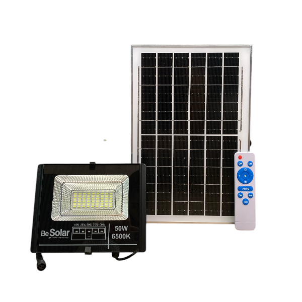 Reflector Led Solar Jardin Con Control 50 Watts - Imagen 6