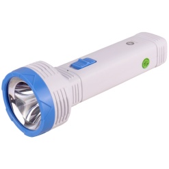 Linterna Solar Recargable De Mano Luz Blanca 3w Be Solar