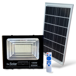 Reflector Led Solar Jardin Con Control 180 Watts
