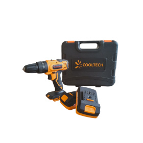 Taladro Atornillador Inalámbrico Cooltech 18v Cc13mm + 2 Bat