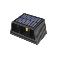 Luz De Pared Solar Exterior Direccionable Con Boton