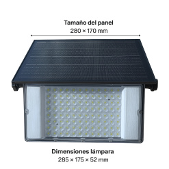 Alternative view of Reflector Led Solar Jardin TALF260 60Watts