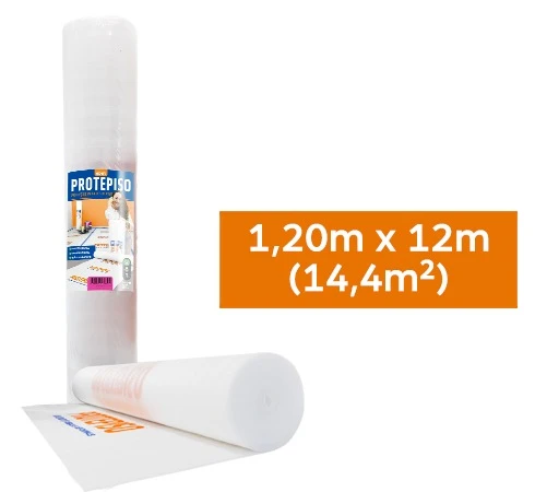 Manta Protectora de Pisos Protepiso Epex 1.20m x 12m - Imagen 3