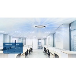 Alternative view of Aire Acondicionado Cassette 360° Redondo Samsung 3tr 9000 Inverter Blanco