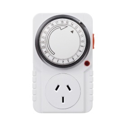 Temporizador Timer Mecanico Programable Enchufable Analógico