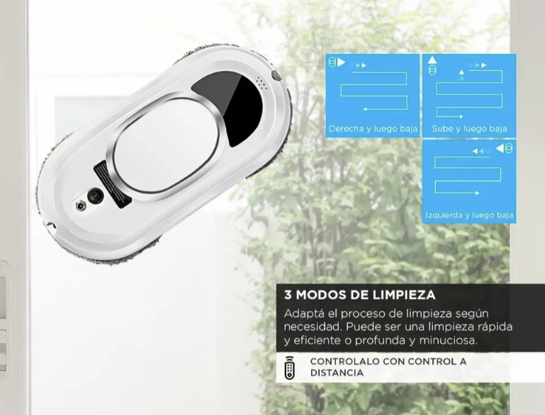 Limpiavidrios Robot 90W /2800Pa - Imagen 4