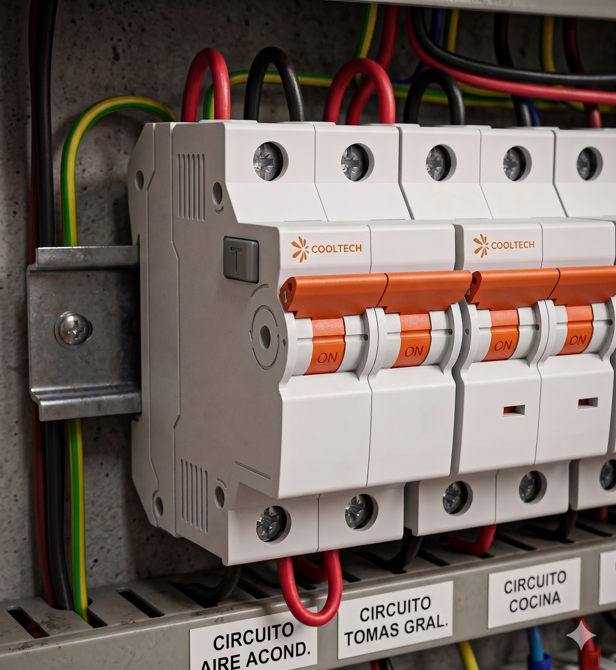 Térmica Bipolar Cooltech 25A 2P C3ka | Protección Eléctrica - Imagen 4